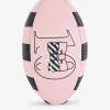 Sale Ballon De Rugby En Grippy Rose Et Marine Numero 10 Homme Ballons De Rugby