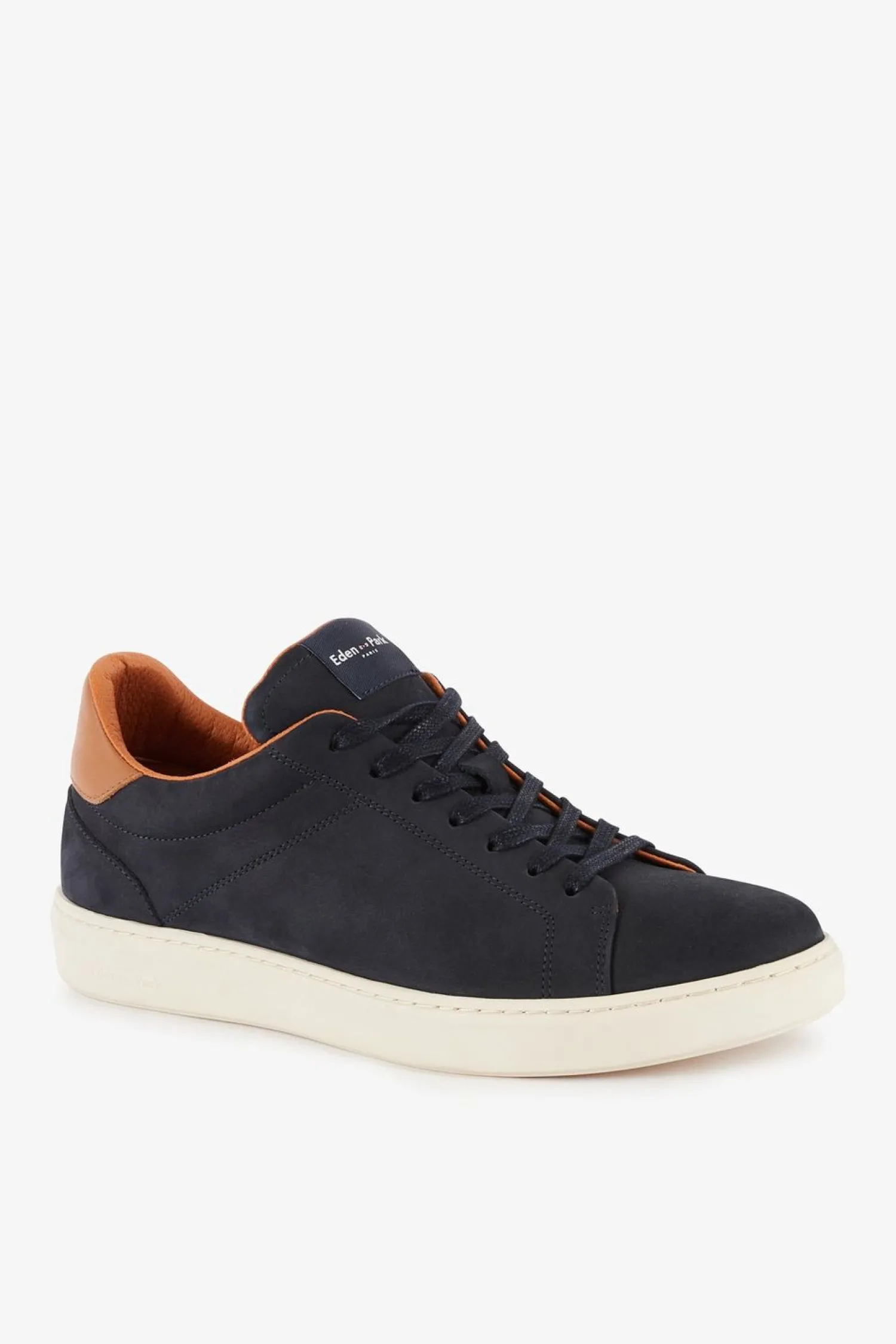 Hot Baskets Bleu Marine En Cuir Homme Sneakers