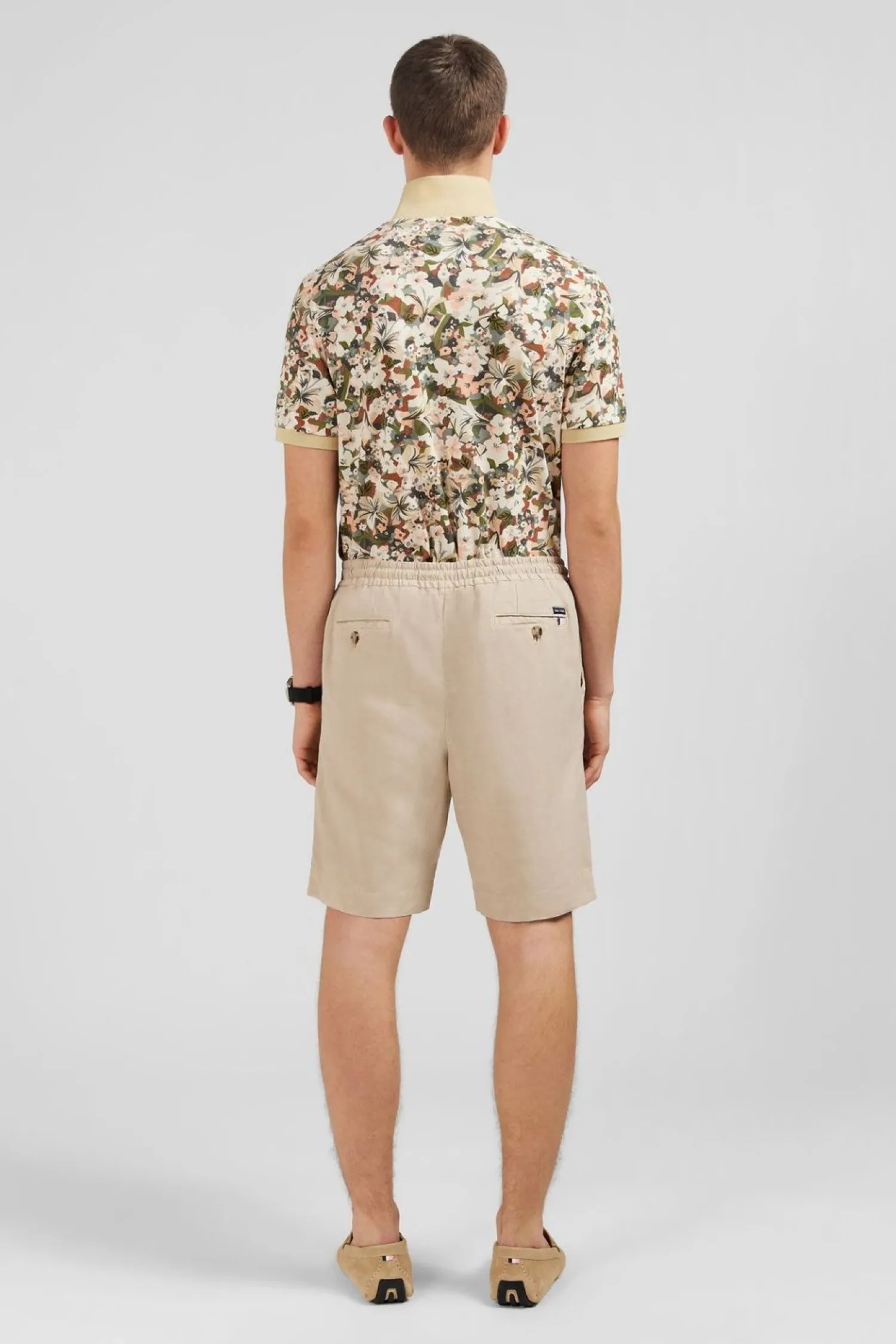 Discount Beruda Beige A Taie Eatiquee Homme Shorts Et Bermudas