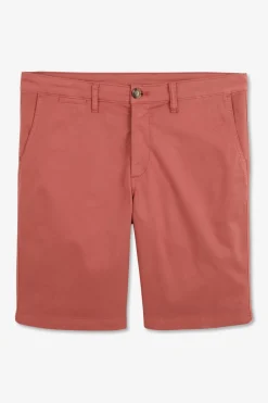Beruda Brique Uni Homme Shorts Et Bermudas