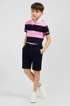 Best Bermuda Chino Marine En Coton Stretch Enfant Enfant