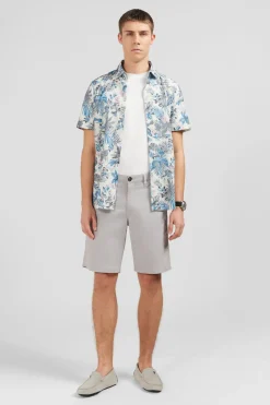 Outlet Beruda Gri Uni Homme Shorts Et Bermudas