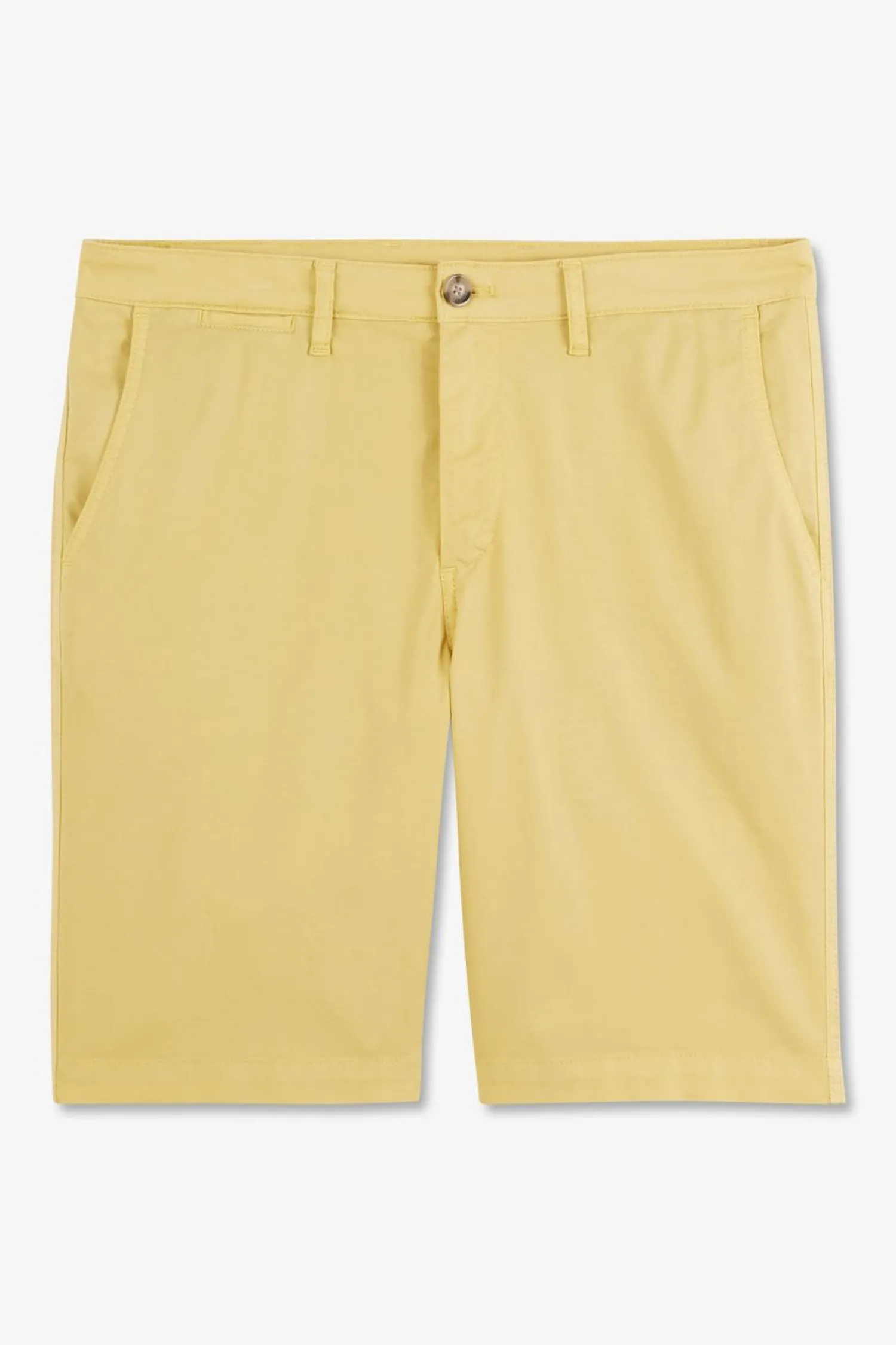 Sale Beruda Jaune Uni Homme Shorts Et Bermudas