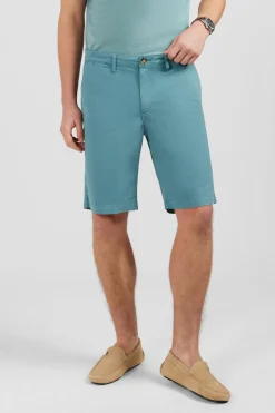 Online Beruda Vert Uni Homme Shorts Et Bermudas