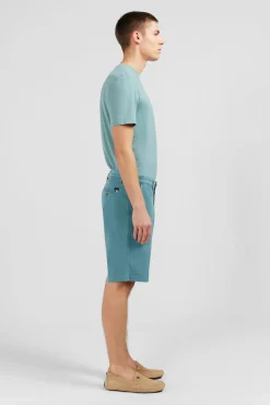 Online Beruda Vert Uni Homme Shorts Et Bermudas