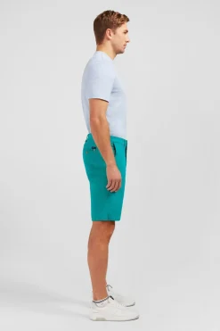 Outlet Beruda Vert Uni Homme Shorts Et Bermudas