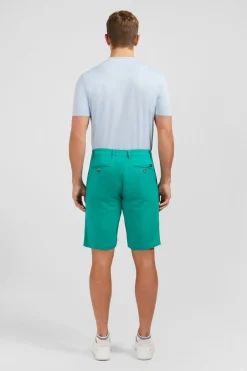 Outlet Beruda Vert Uni Homme Shorts Et Bermudas
