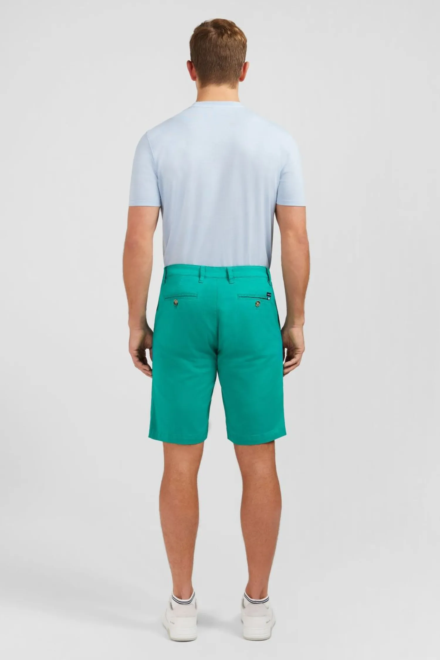Outlet Beruda Vert Uni Homme Shorts Et Bermudas