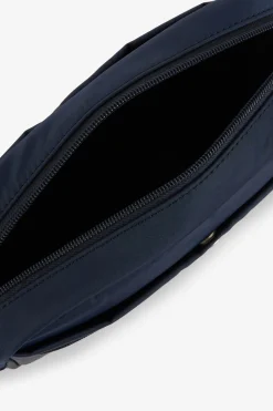 New Besace Bleu Marine Avec Effet Cuir Graine Homme Sacoches