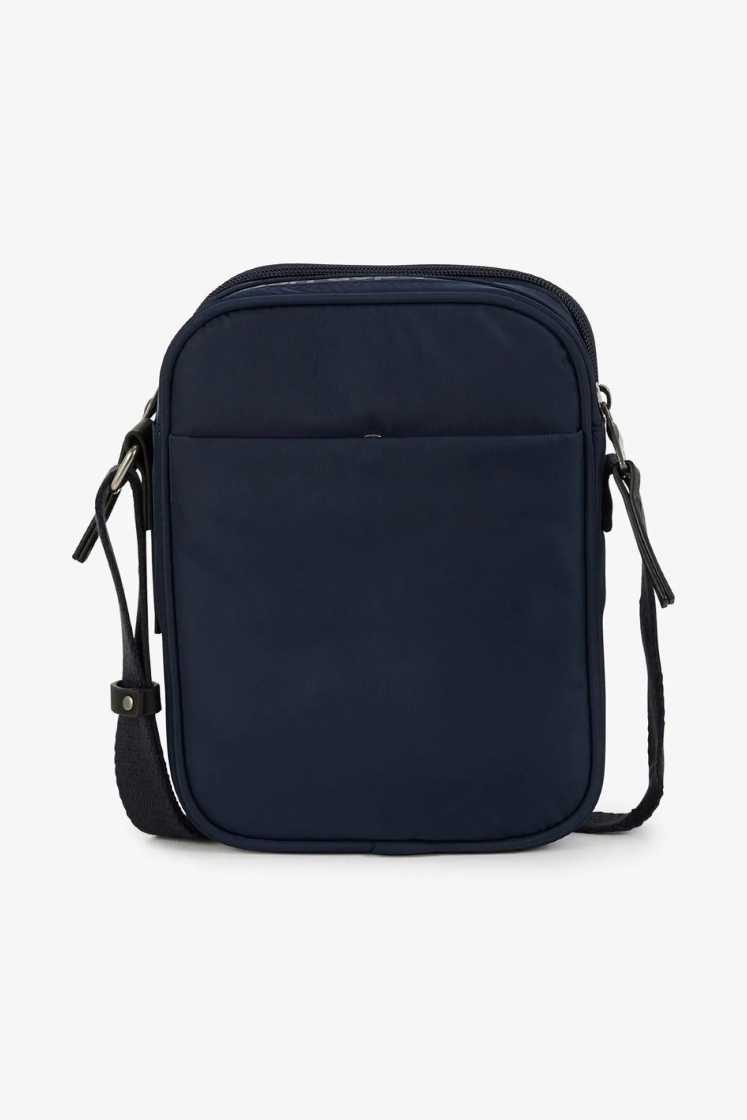 Outlet Besace Rectangulaire Bleu Fonce Homme Sacoches