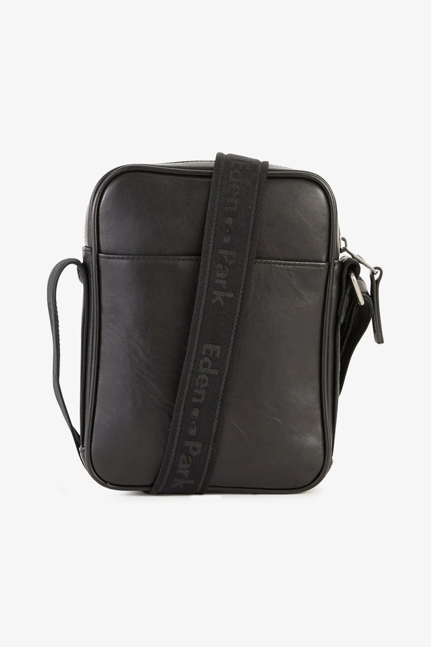 Clearance Besace Rectangulaire En Cuir Noir Homme Sacoches