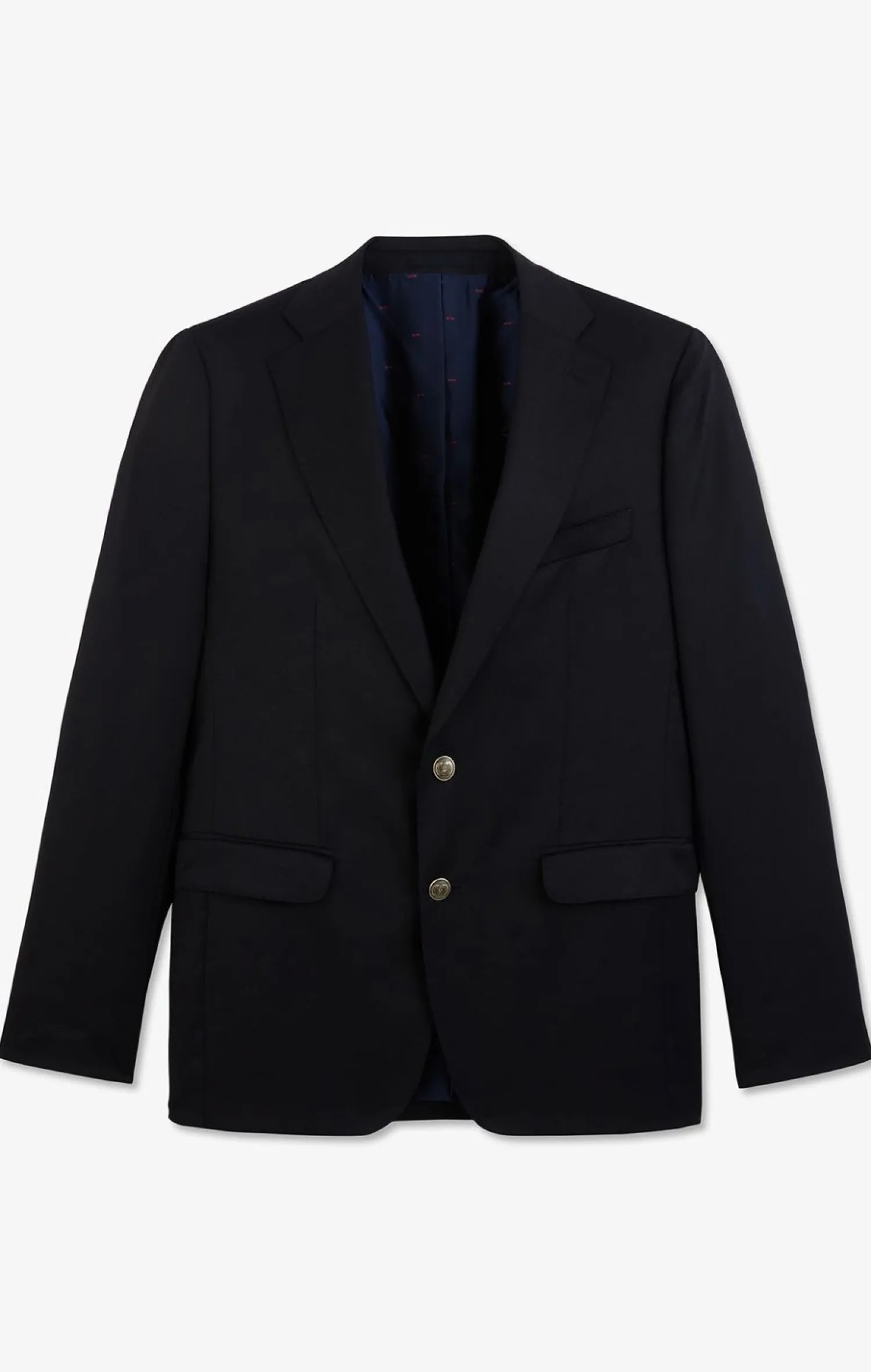Discount Blazer Bleu Marine 100 % Laine Homme Blazers Et Costumes