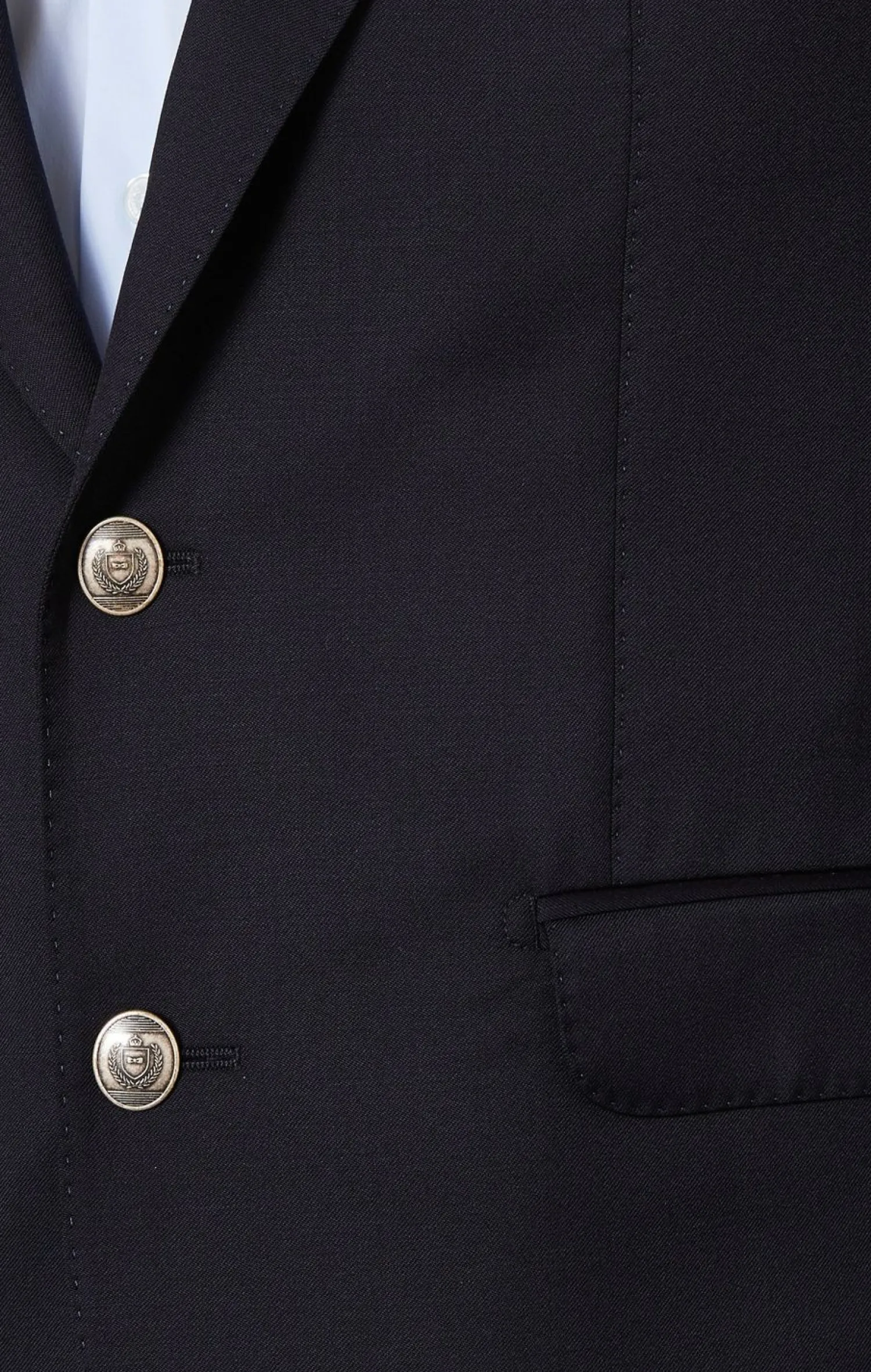 Discount Blazer Bleu Marine 100 % Laine Homme Blazers Et Costumes