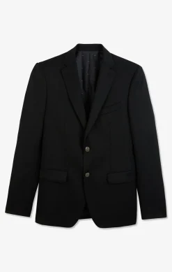 Discount Blazer Noir Slim Fit 100 % Laine Homme Blazers Et Costumes