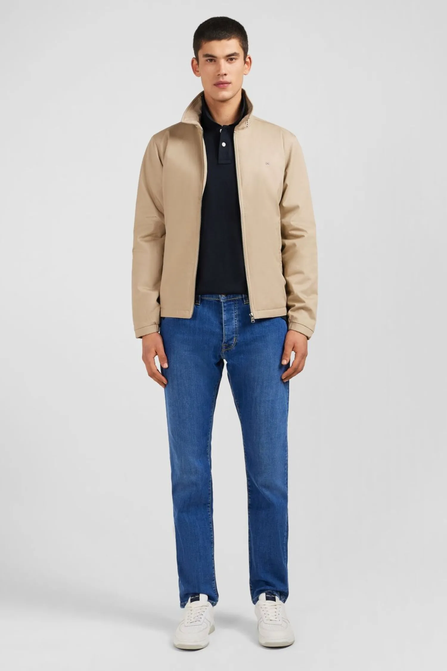 Hot Bouon Beige Rebourre Homme Manteaux Et Vestes