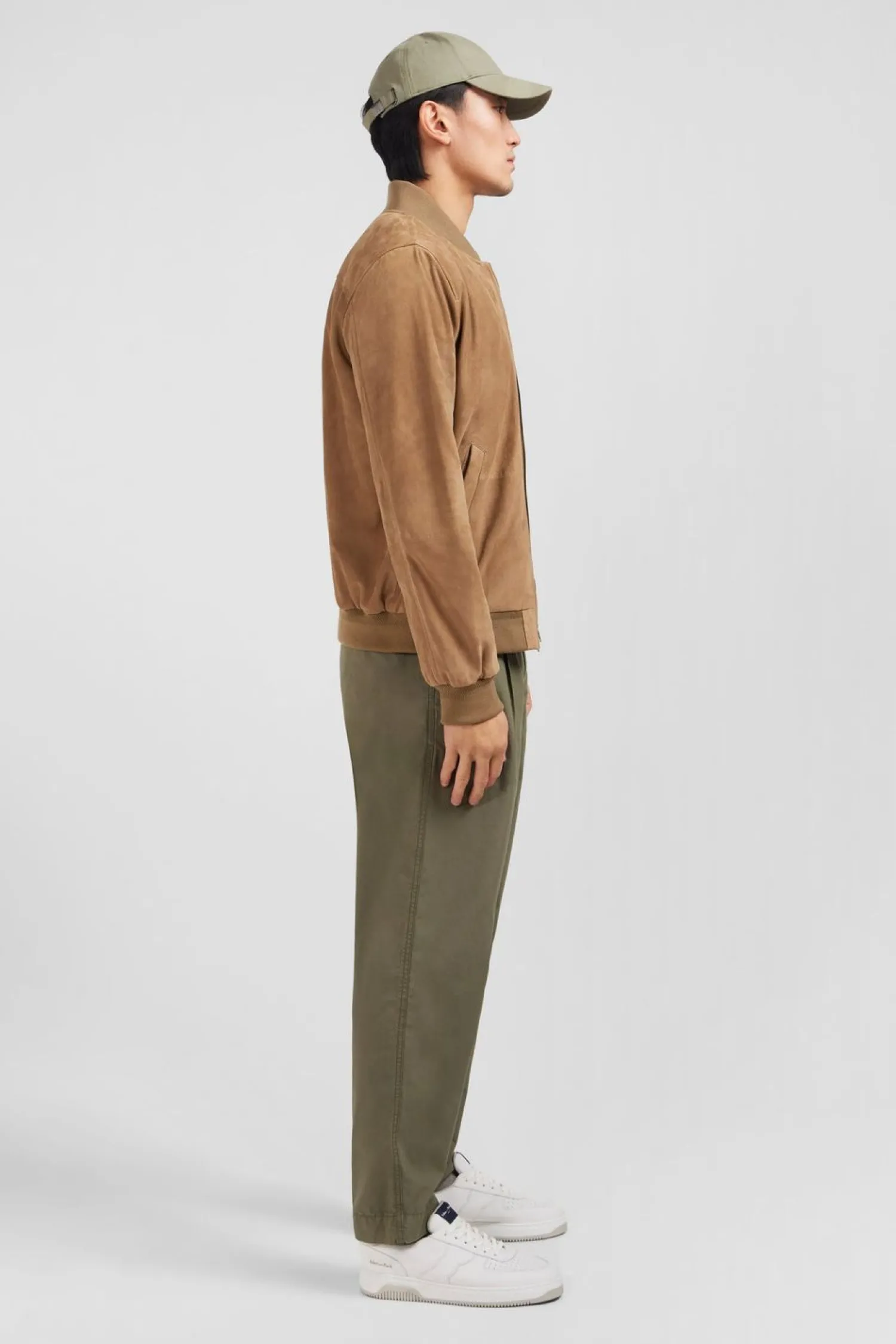 Hot Bouon Beige Uni Homme Manteaux Et Vestes