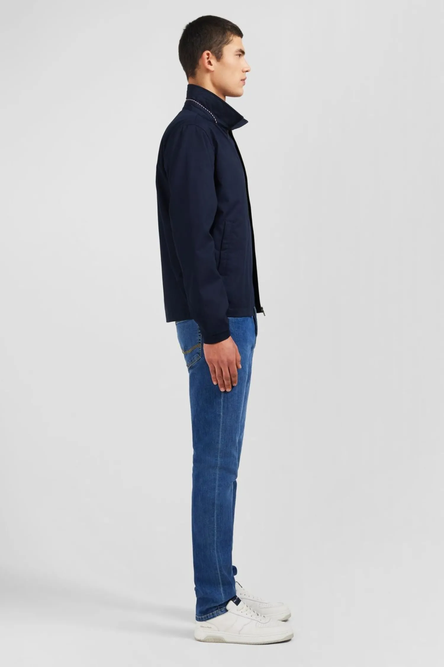 Hot Bouon Beu Fonce Rebourre Homme Manteaux Et Vestes