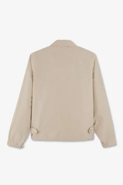 New Bouon Zippe A Co Caique Beige Homme Manteaux Et Vestes