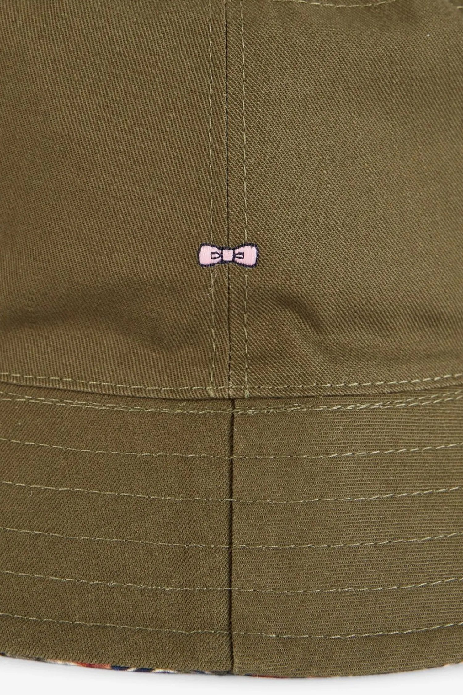 Clearance Bob En Coton Reversibe Kaki Iprie Homme Casquettes