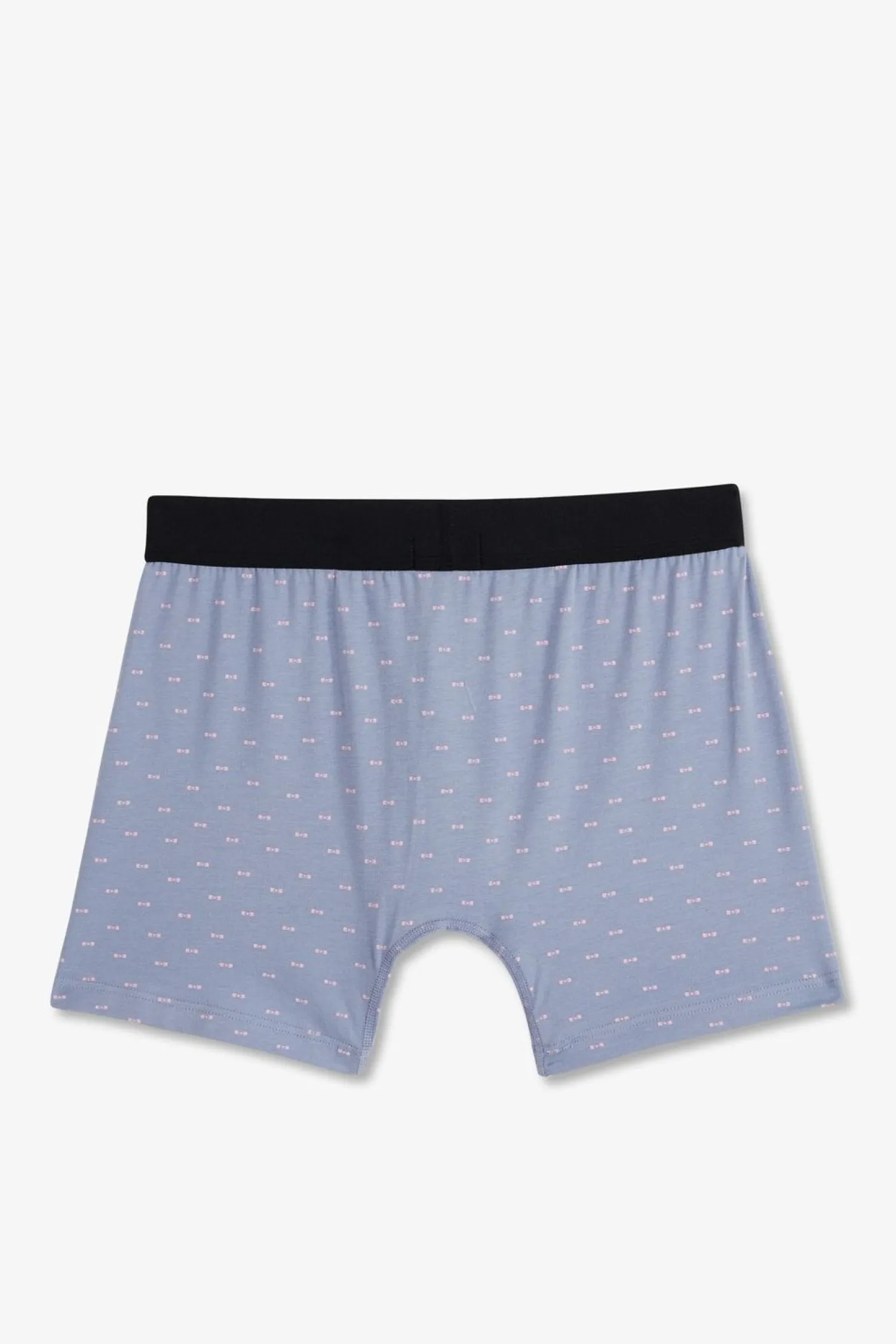 Hot Boxer A icro otif Noeud Papion Gri Et Roe En Coton tretch Homme Sous-Vêtements