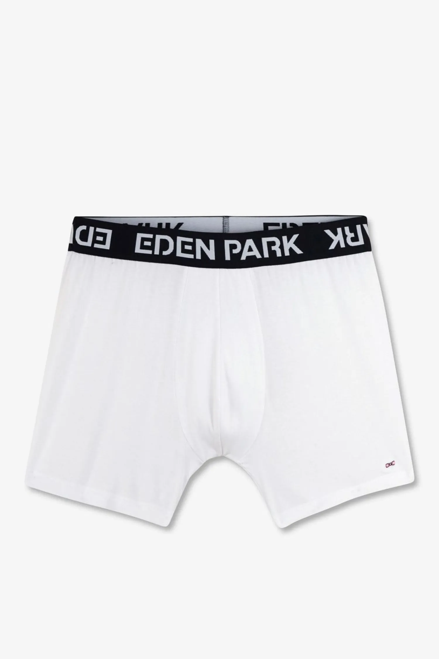 Sale Boxer Banc A Ceinture Eatique arine En Coton tretch Homme Sous-Vêtements