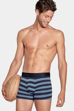 Boxer Cerce arine Et Beu En Coton tretch Homme Sous-Vêtements