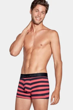 Best Boxer Cerce arine Et Rouge En Coton tretch Homme Sous-Vêtements