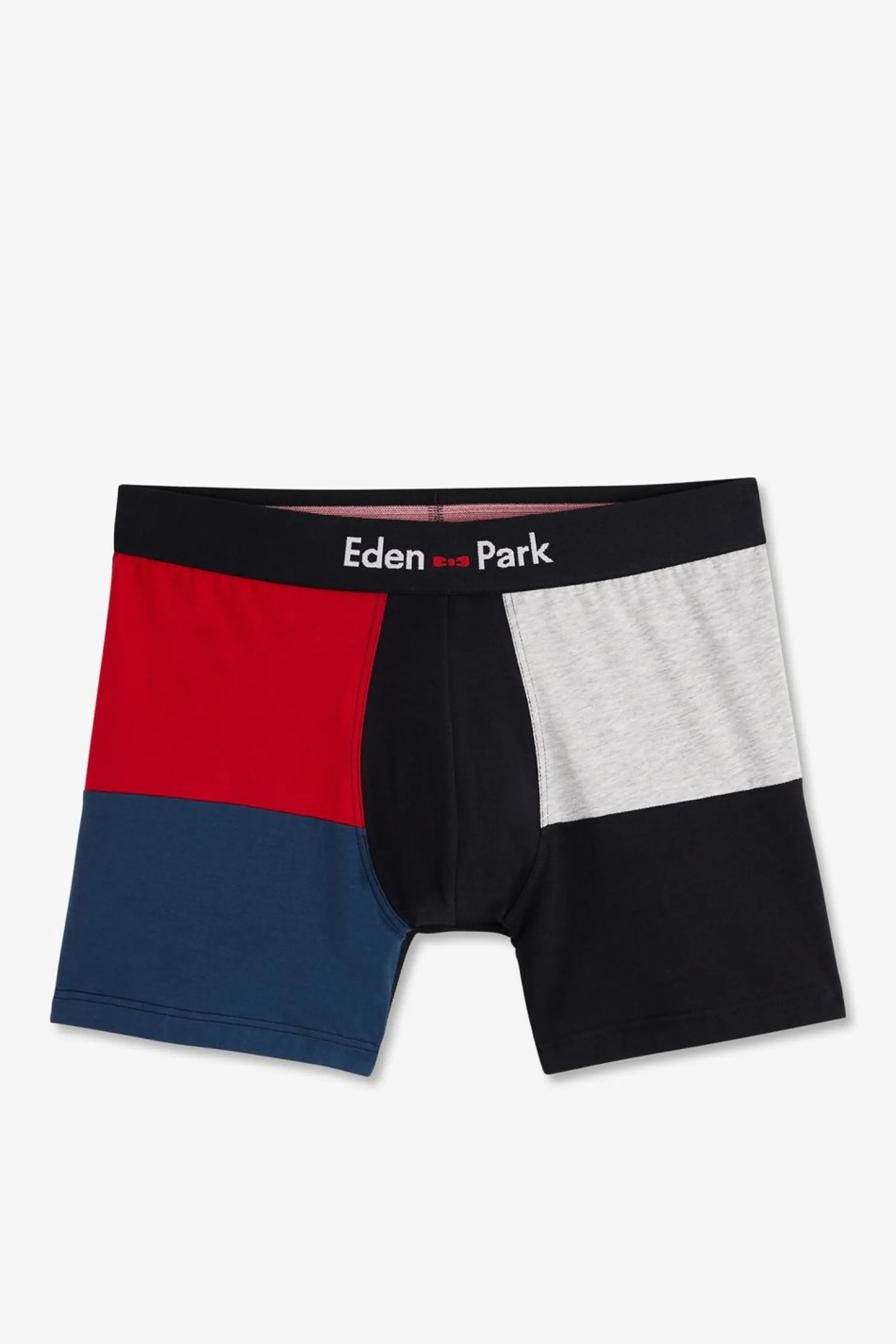 Clearance Boxer Coorbock arine Rouge Et Gri En Coton tretch Homme Sous-Vêtements