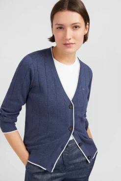 Discount Cardigan Boutonne Beu En Jeu De aie Femme Cardigans