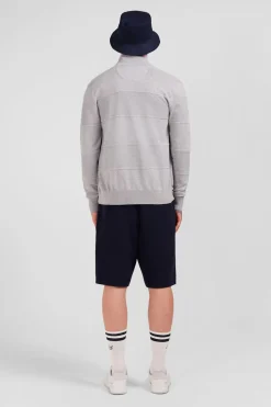 Online Cardigan Zippe Gri En Jeu De aie Homme Cardigans