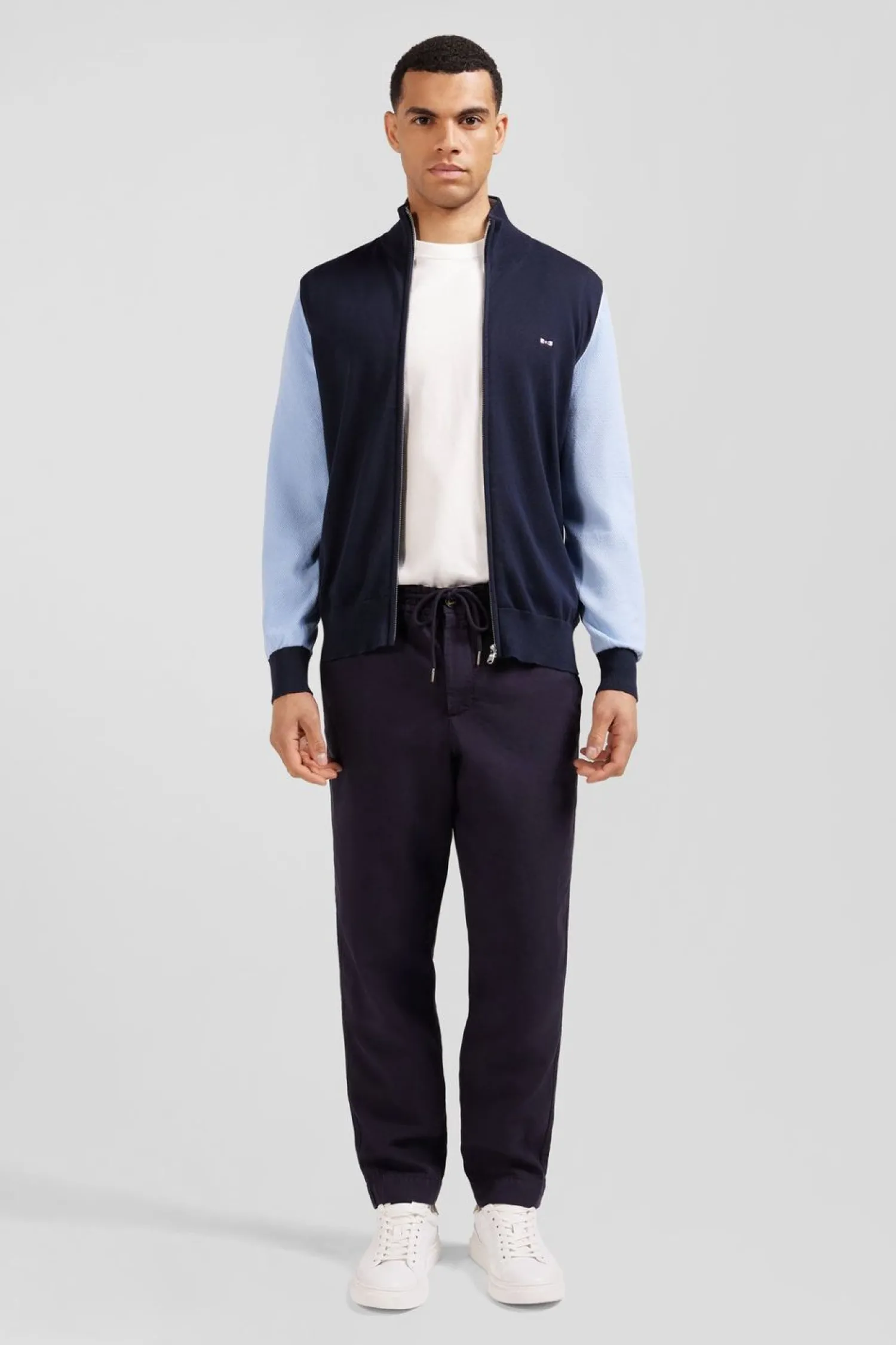 Best Cardigan Zippe arine Et Beu Nuero 10 Homme Cardigans