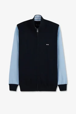 Best Cardigan Zippe arine Et Beu Nuero 10 Homme Cardigans