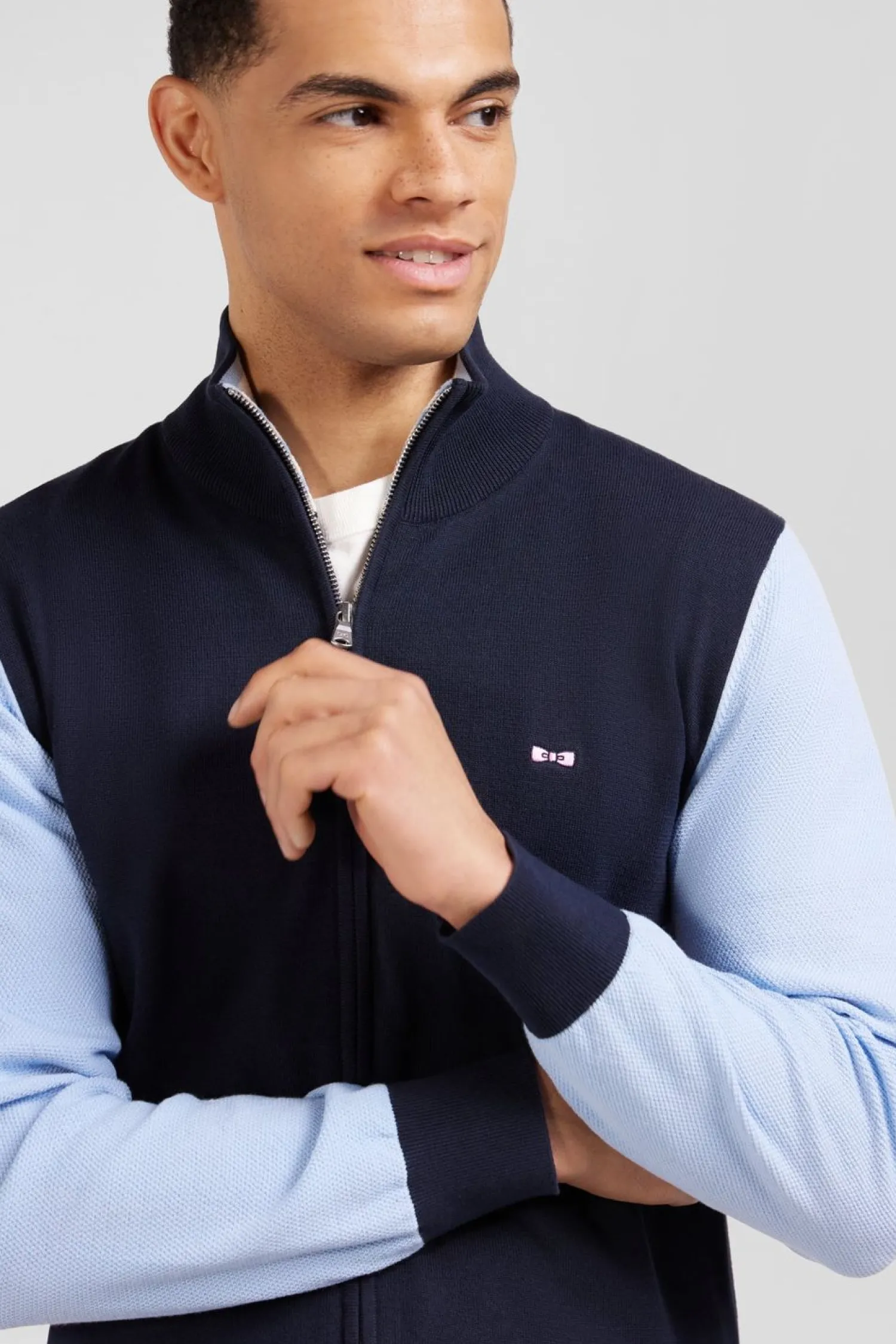 Best Cardigan Zippe arine Et Beu Nuero 10 Homme Cardigans