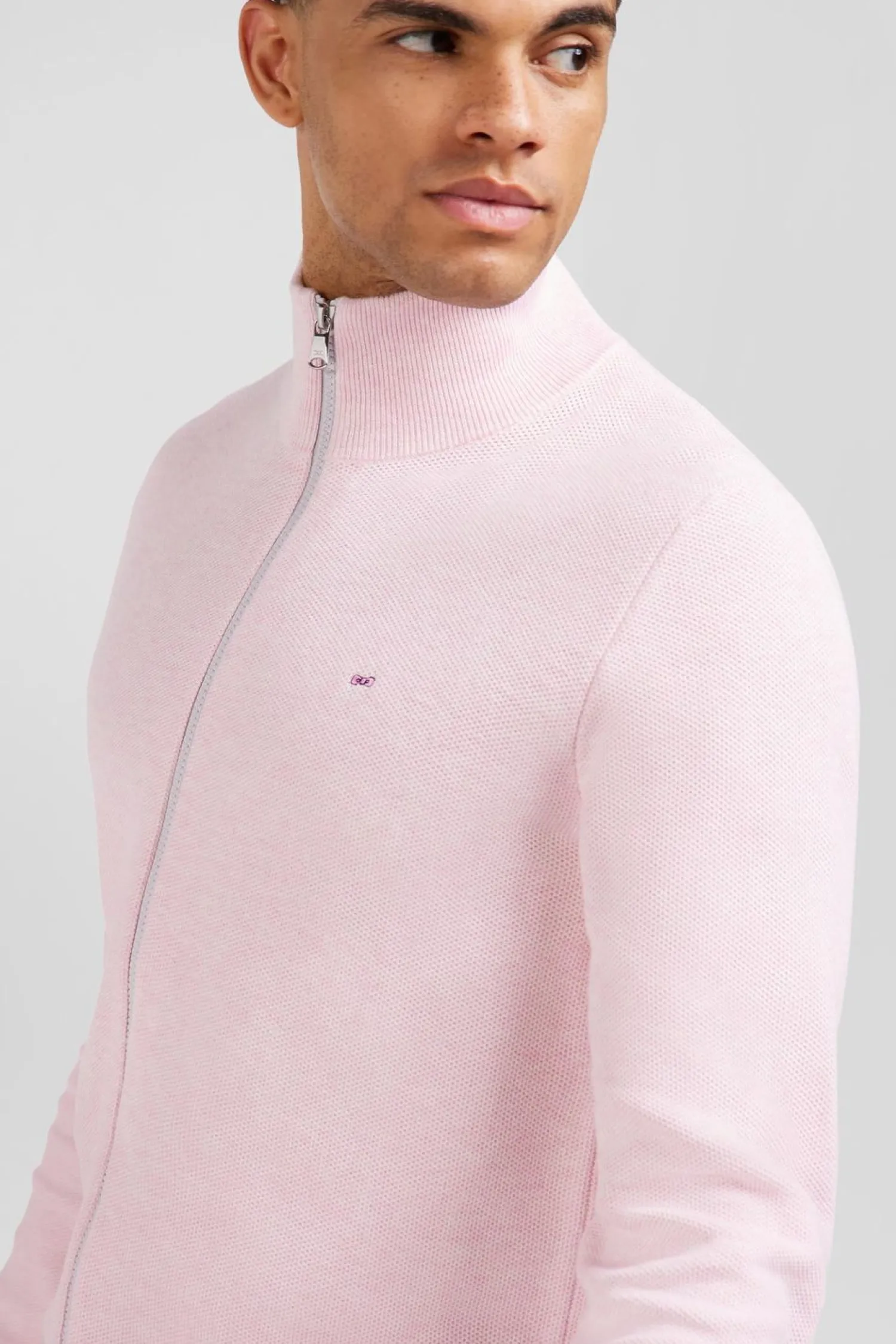 Outlet Cardigan Zippe Roe Homme Cardigans