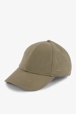 Online Casquette Beige Fonce En Toile De Coton Broderie Noeud Papillon Homme Casquettes