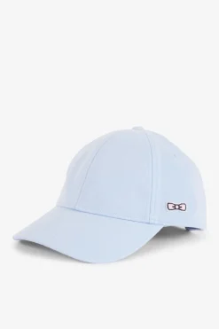 Online Casquette Bleue Unie En Coton Homme Casquettes