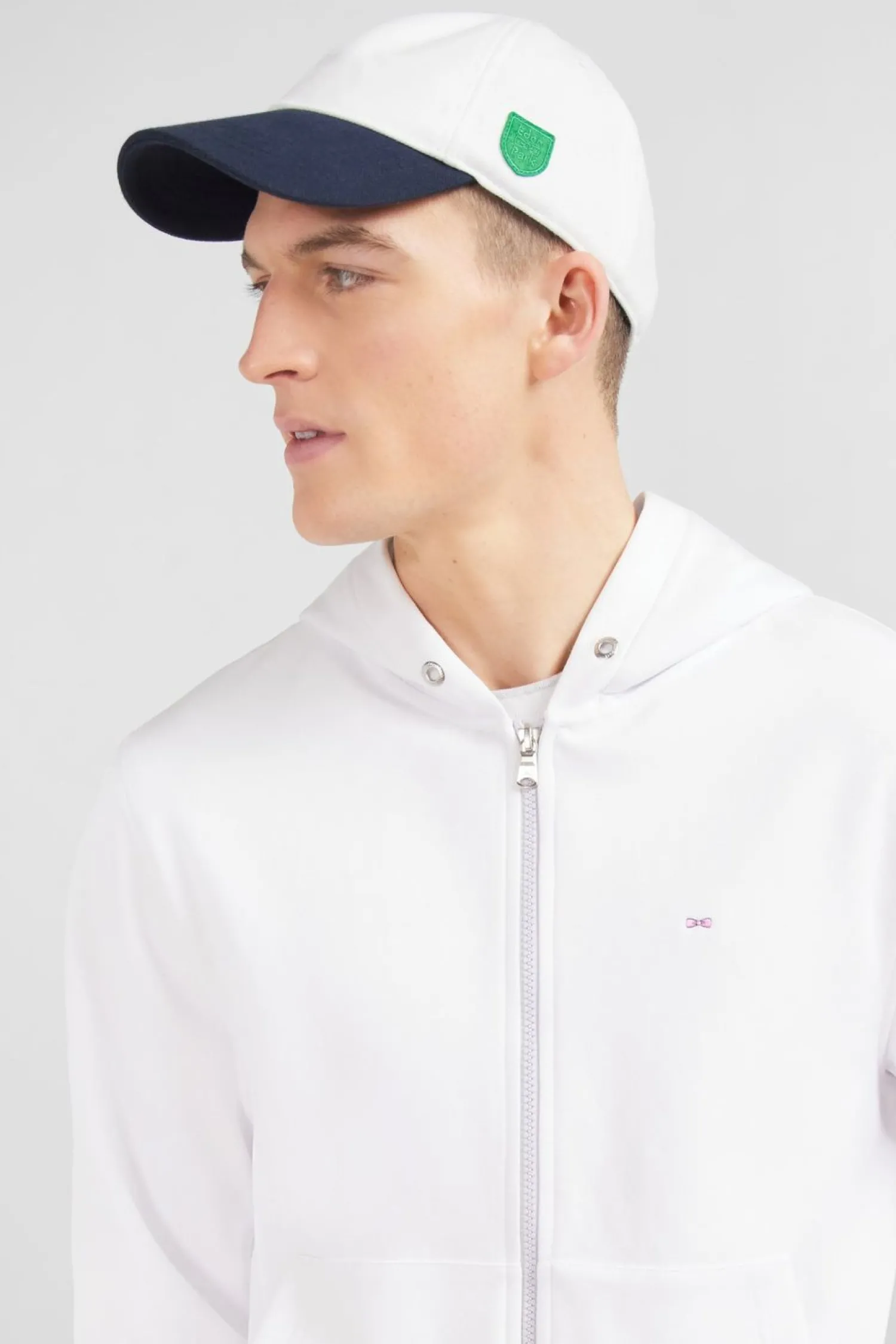 Discount Casquette Colorblock Blanche Homme Casquettes