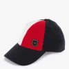 Sale Casquette Colorblock Rouge Homme Casquettes