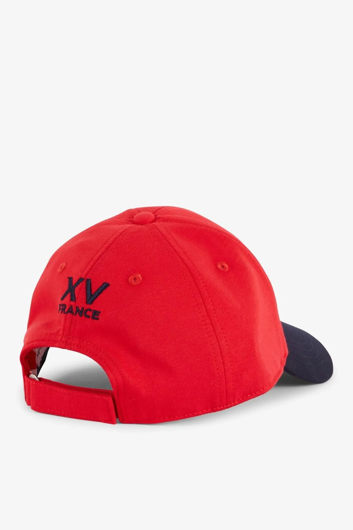 Best Casquette En Coton Bicolore Marine Et Rouge Embleme Coq Homme Casquettes