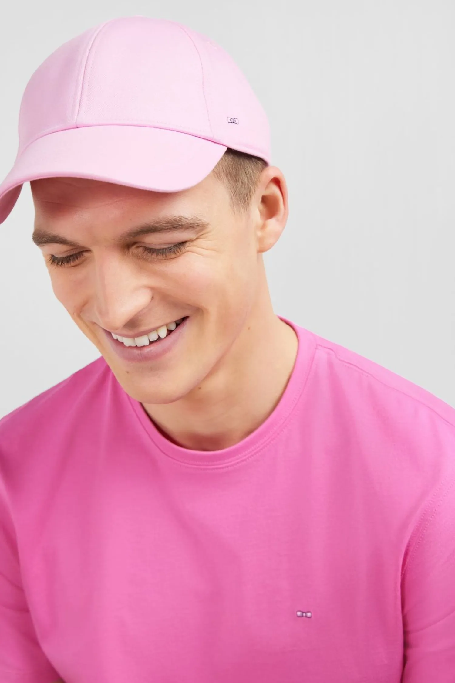 Discount Casquette En Coton Rose Homme Casquettes