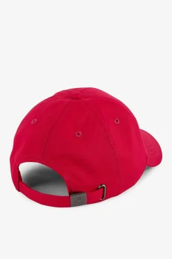 Outlet Casquette Rouge En Toile De Coton Broderie Noeud Papillon Homme Casquettes