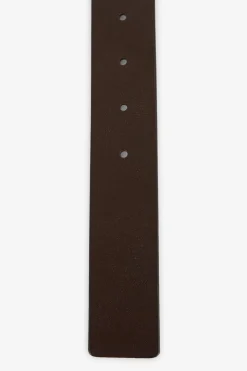 Best Ceinture En Cuir Reversible Boucle En Metal Argente Homme Ceintures