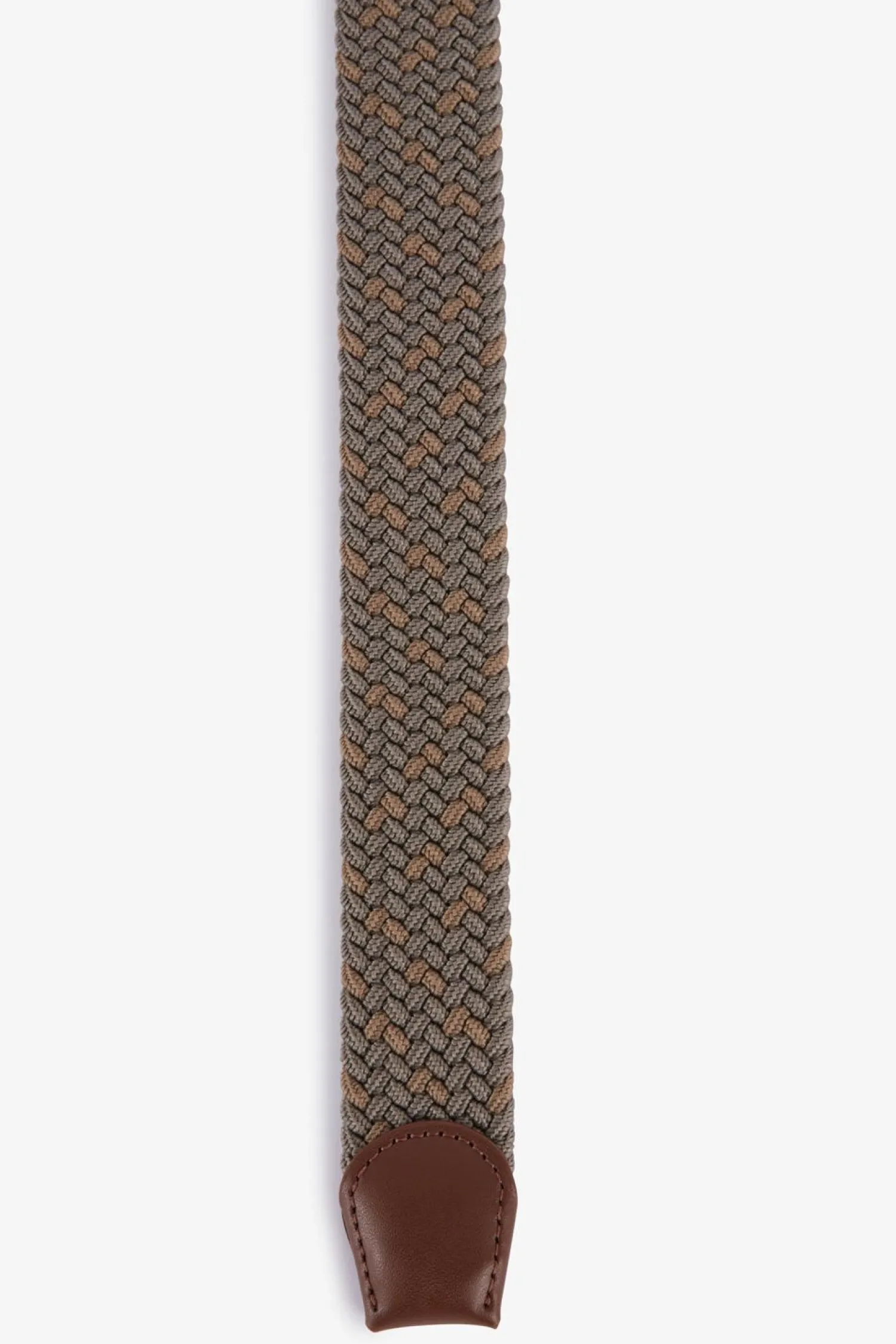 Outlet Ceinture Kaki Tressee Homme Ceintures
