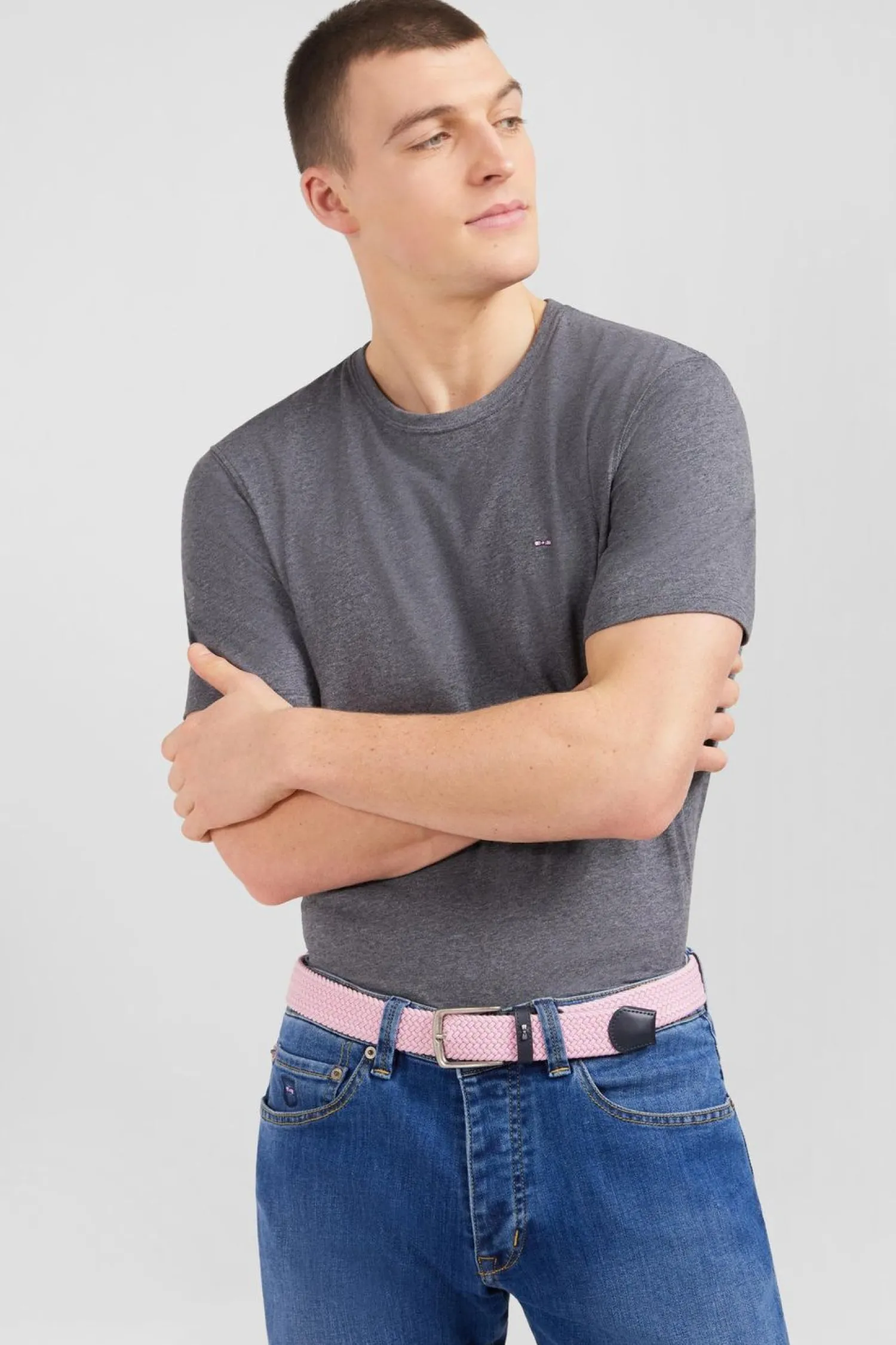 Discount Ceinture Rose Tressee Homme Ceintures