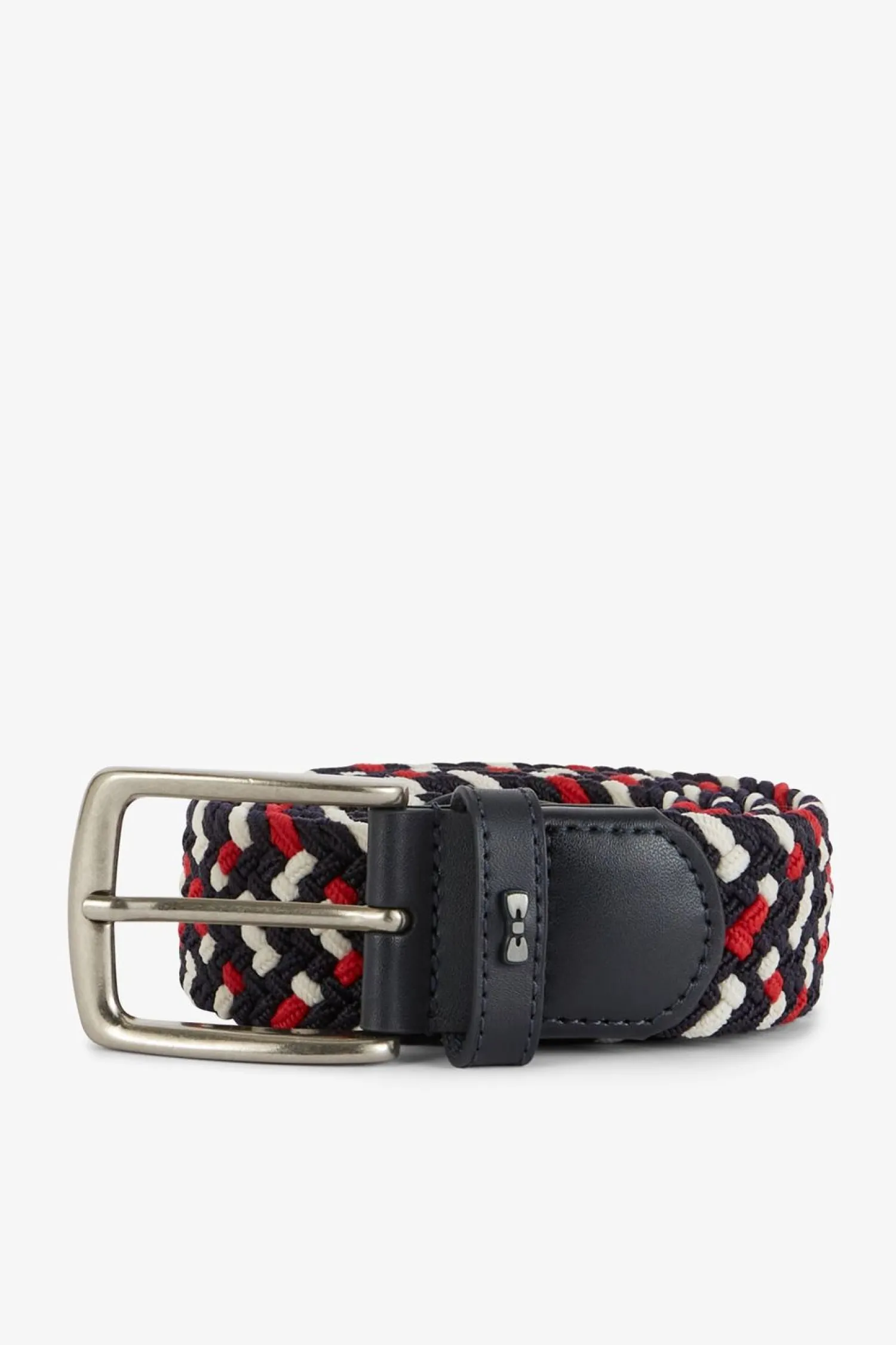 New Ceinture Rouge Tressee Elastique Tricolore Homme Ceintures