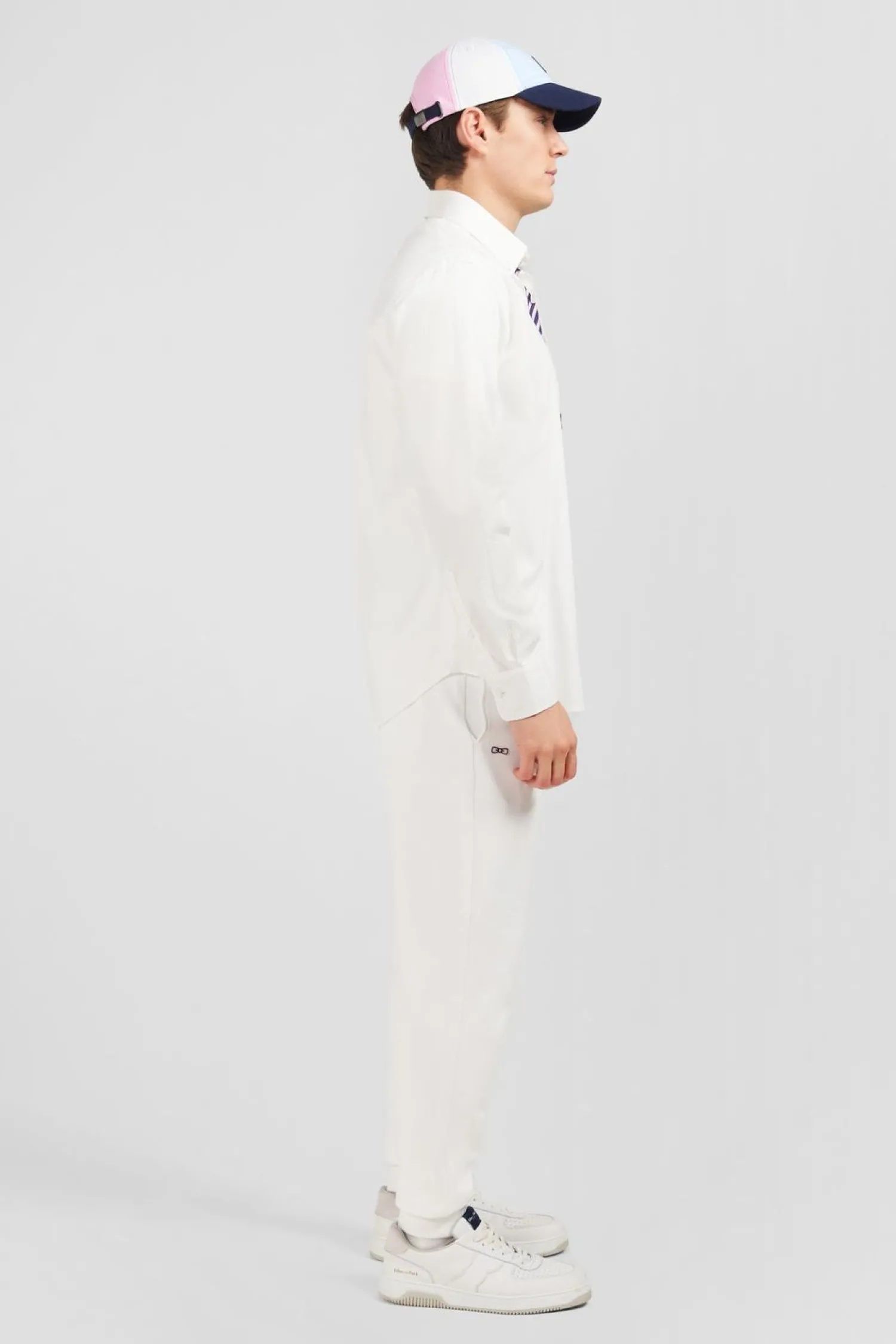 New Cheie Banche A Broderie Homme Chemises
