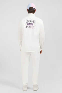 New Cheie Banche A Broderie Homme Chemises