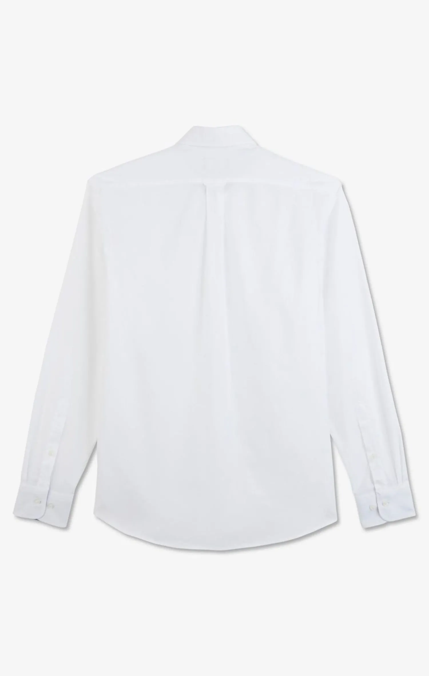 New Cheie Banche Unie En Coton Homme Chemises