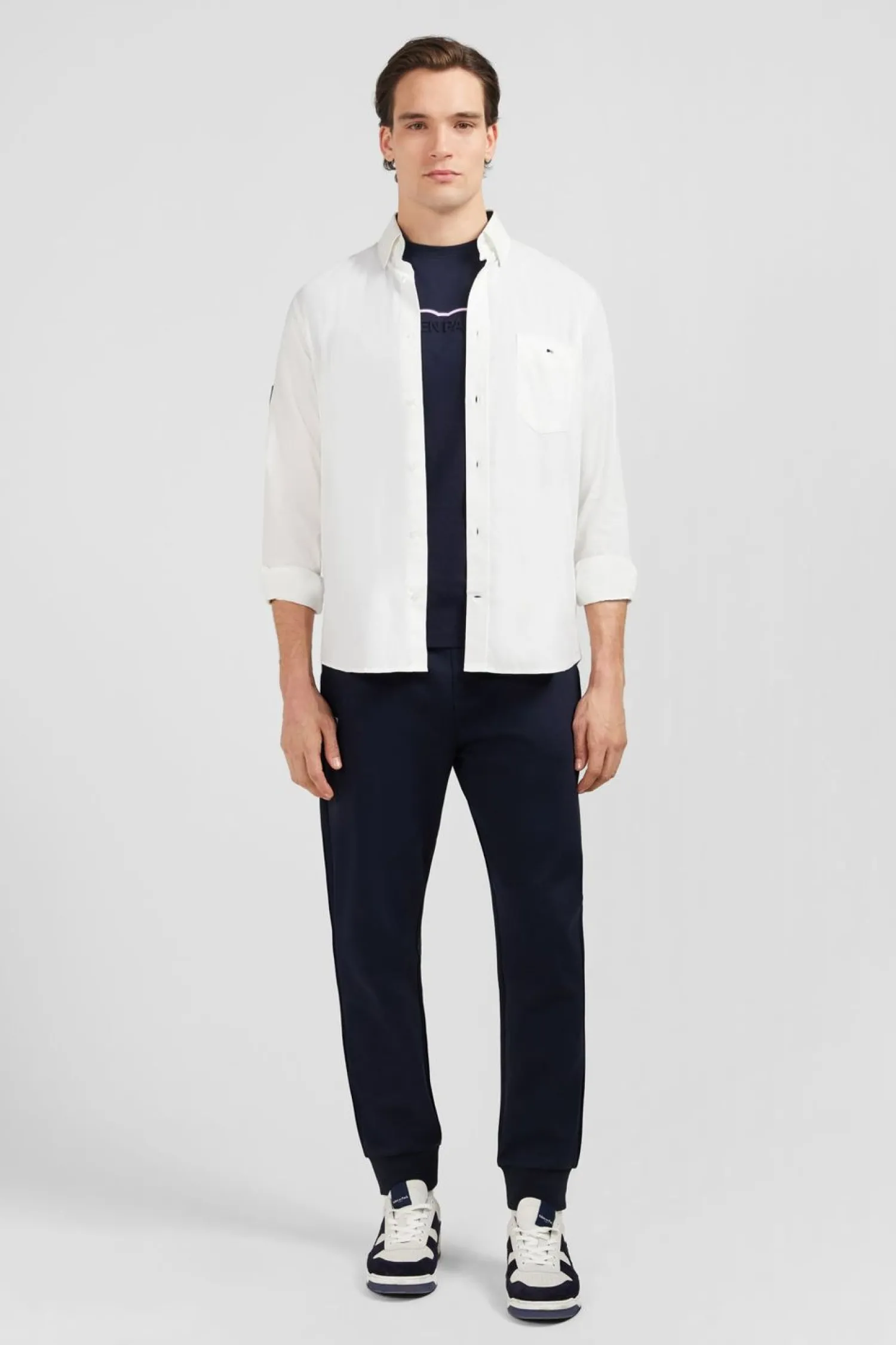 Discount Cheie Banche Xv De France Homme Chemises