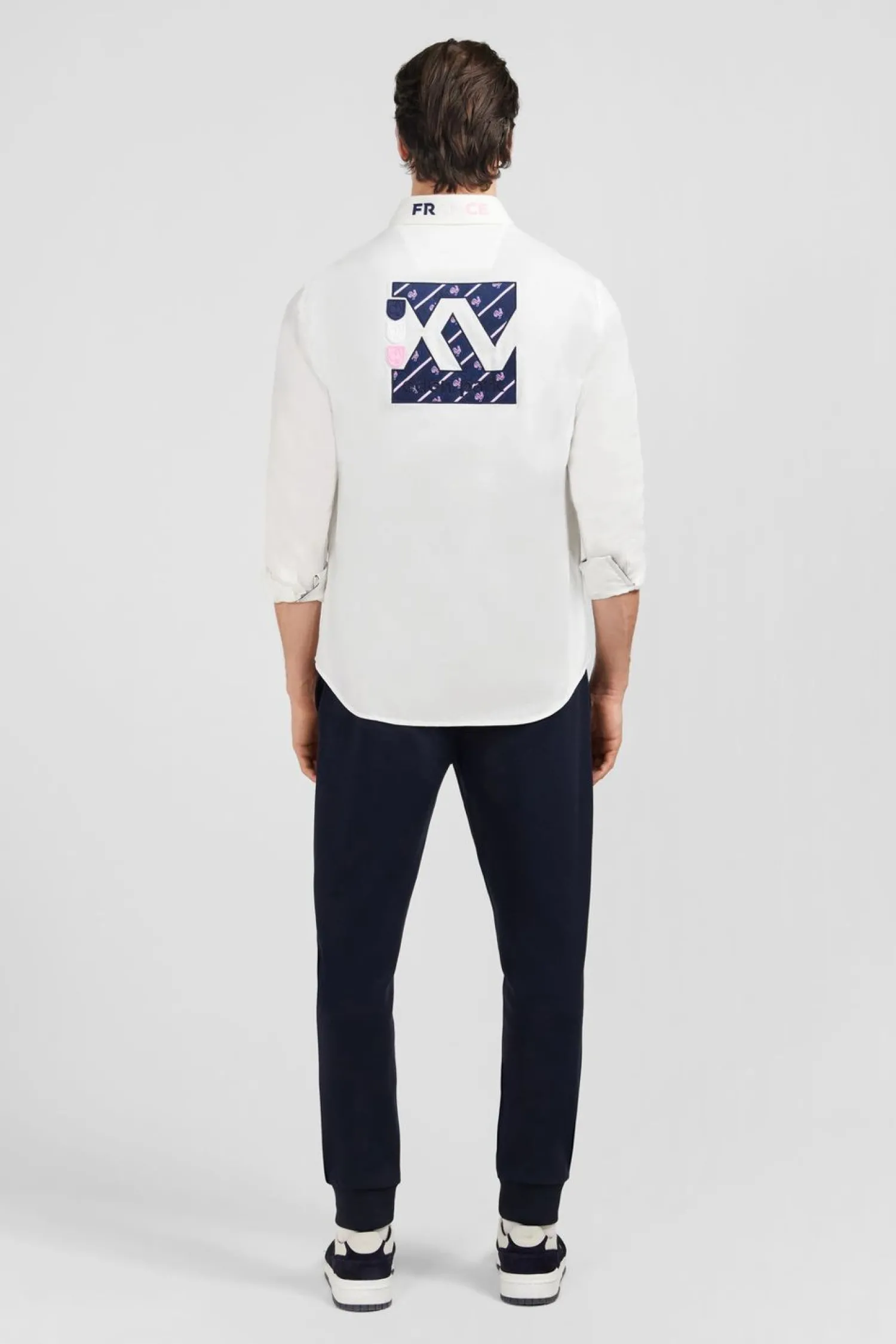Discount Cheie Banche Xv De France Homme Chemises